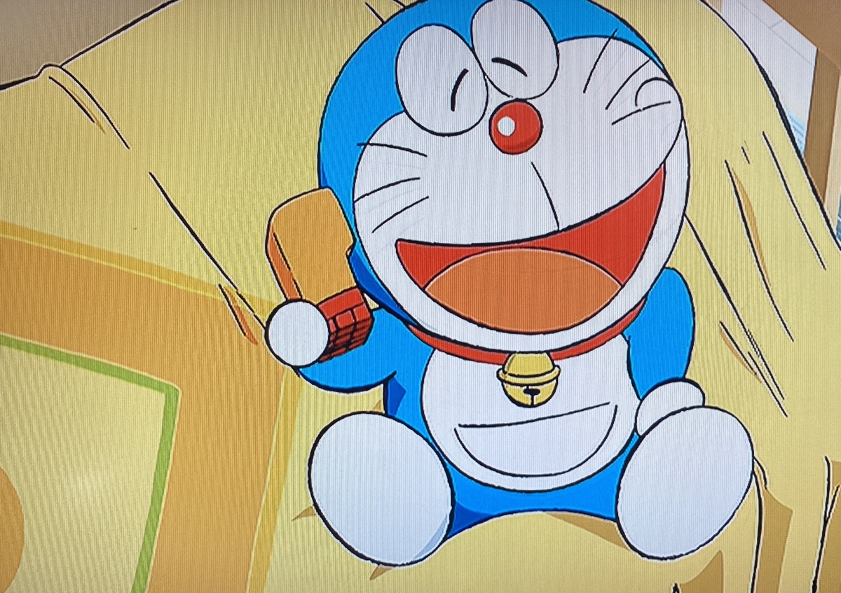 ドラミちゃんのえかきうた が着信音になっていた あジャイの毎日ドラえもん