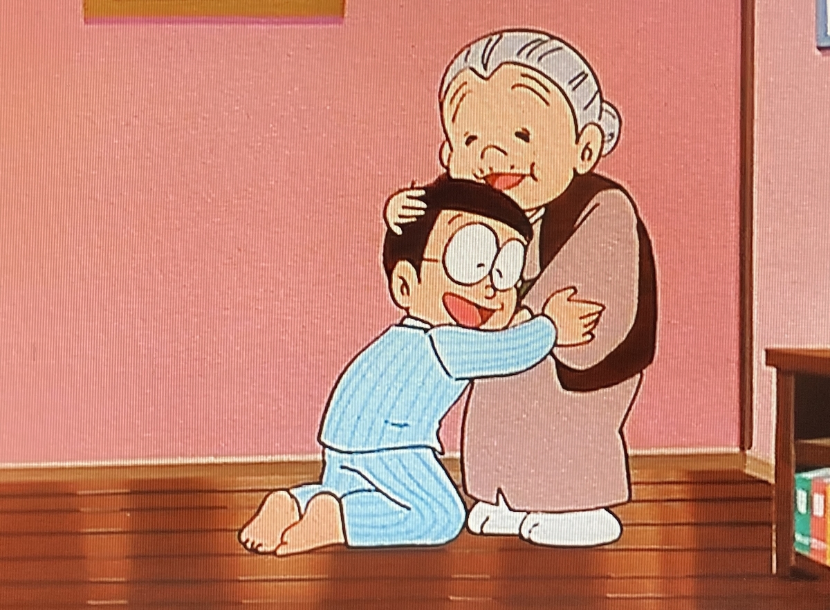 ドラえもん 映画おばあちゃん思い出 セル画 藤子F不二雄 アニメ原画 大山のぶ代 ドラえもん 映画 おばあちゃんの思い出 セル画 藤子F不二雄 アニメ