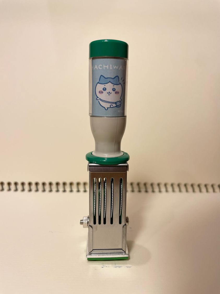 ちいかわ×郵便局 日付印スタンプ 集合小判型 郵便局『ちいかわ日付