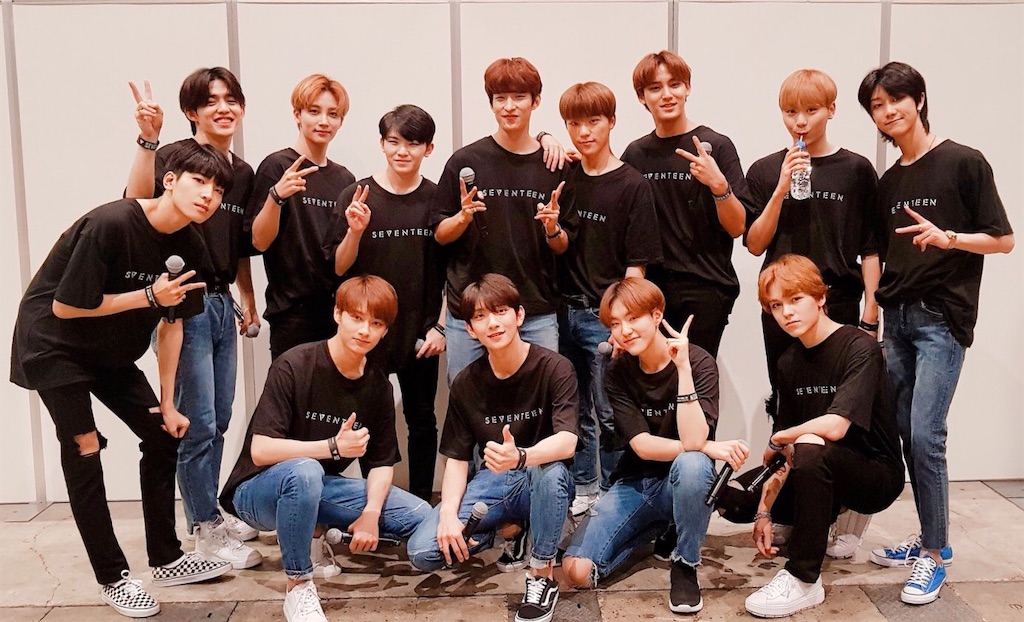 SEVENTEEN ハイタッチ会 振替オンライン 当日ガチャで差をつけろ】SEVENTEEN全員ハイタッチ会2018 - 明日
