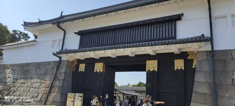 京都 二条城正面