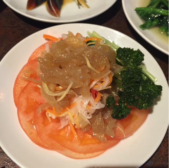 池袋 飲茶 クラゲの冷菜