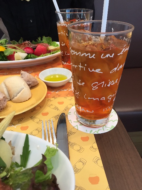 ロクシタンカフェ アイスティー