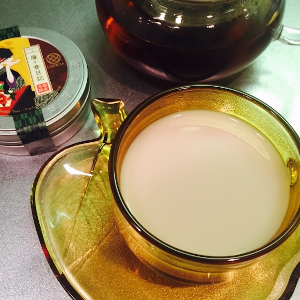 ほうじ茶ミルクティー 写真