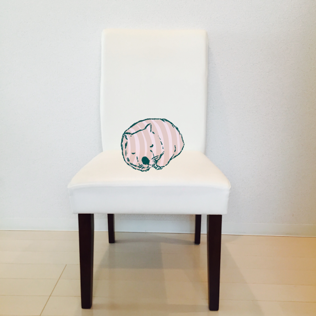 ニトリの椅子 正面 画像