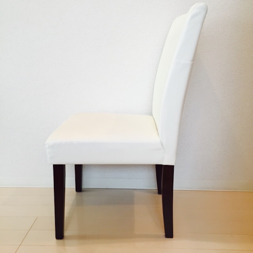 ニトリの椅子 横 画像