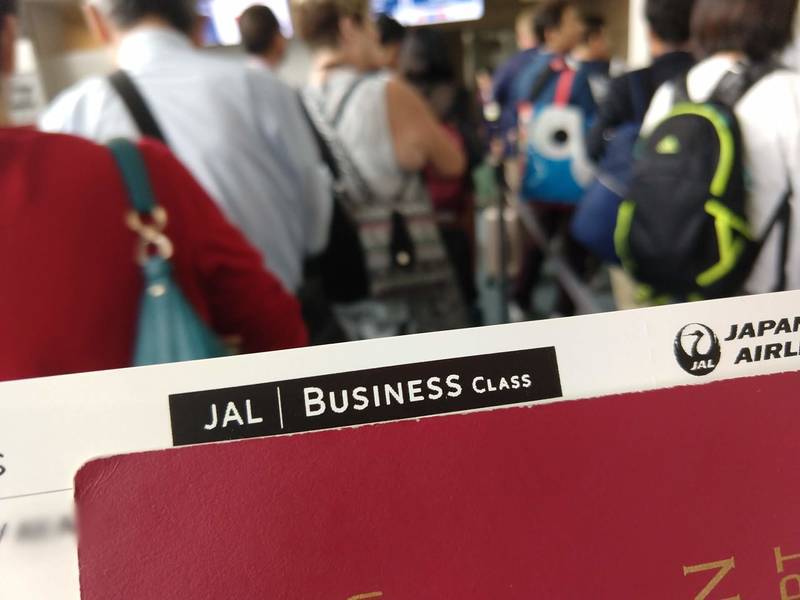 JAL ビジネスクラス アメリカ