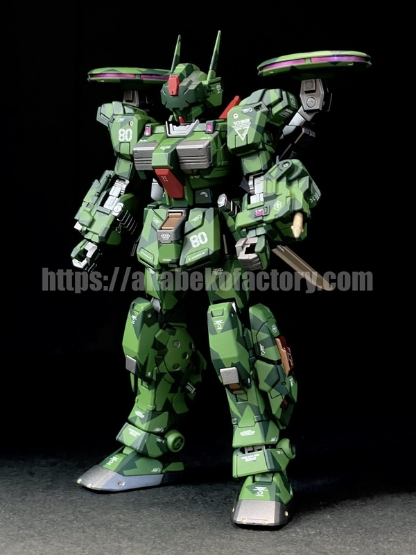 RG νガンダムをRX93ff（GUNDAM SIDE-F限定）カラーで作る #2
