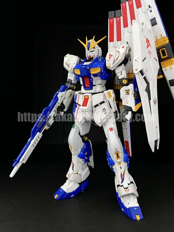 【完成品】RG νガンダム RX-93ff 通常νガンダムカラー全塗装 RG 1/144 RX-93ff νガンダム | エーディジェのブログ