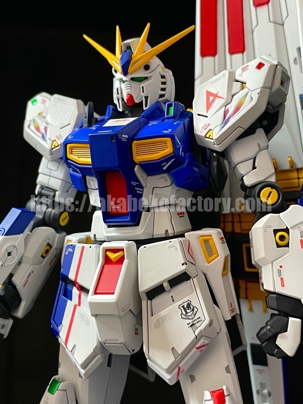 RG νガンダムをRX93ff（GUNDAM SIDE-F限定）カラーで作る #6