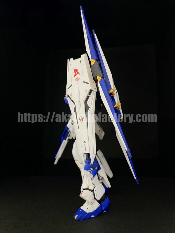 RG νガンダムをRX93ff（GUNDAM SIDE-F限定）カラーで作る #6