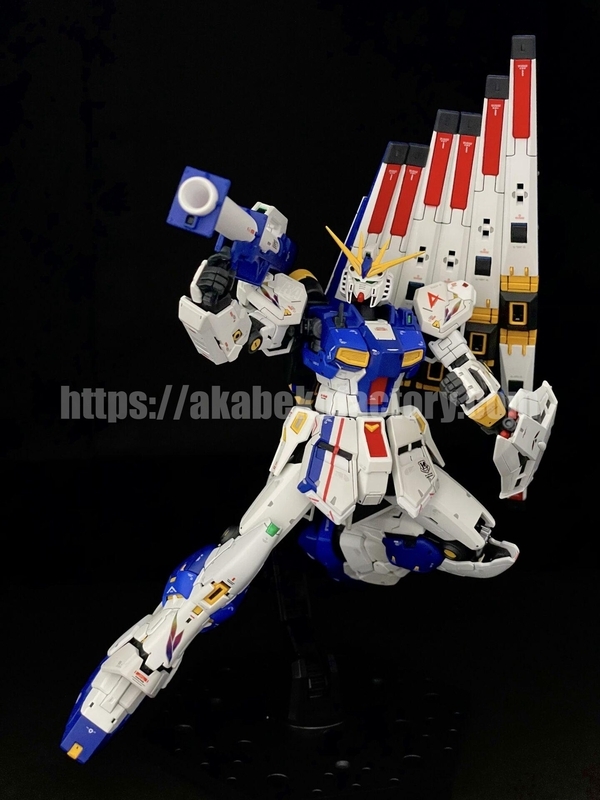 RG νガンダムをRX93ff（GUNDAM SIDE-F限定）カラーで作る #6