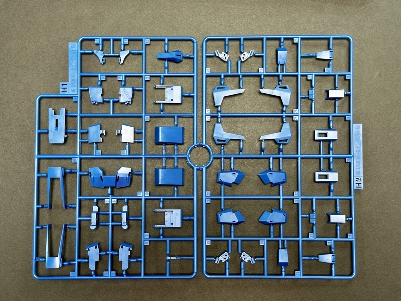 MG Zガンダム Ver.KaをRG リミテッドカラーで作る #1 仮組み編