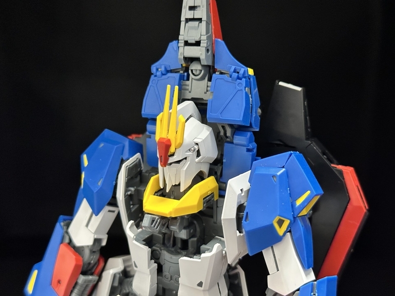 MG Zガンダム Ver.KaをRG リミテッドカラーで作る #2 仮組みレビュー