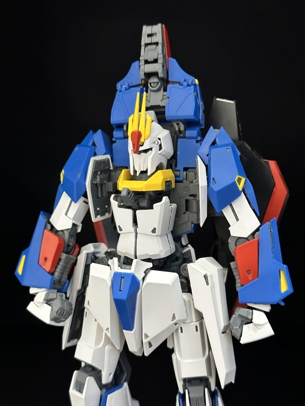 MG Zガンダム Ver.KaをRG リミテッドカラーで作る #2 仮組みレビュー