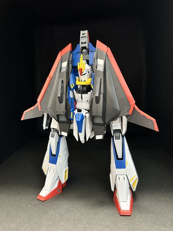MG Zガンダム Ver.KaをRG リミテッドカラーで作る #2 仮組みレビュー