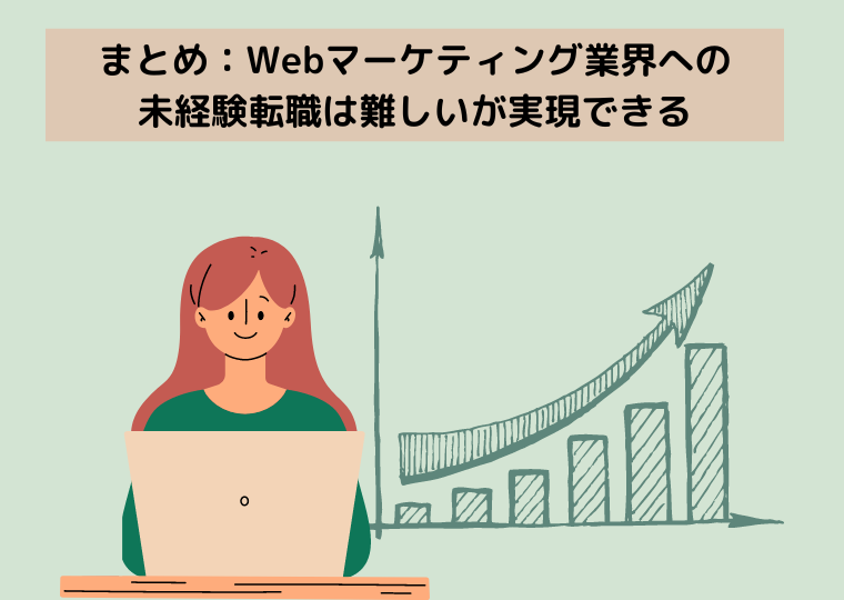 Webマーケティング業界への未経験転職は難しいが実現できる