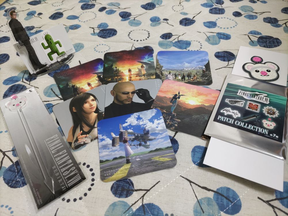 FF7リバースコラボアルトニア＆スクエニカフェ行きました - ファイナル