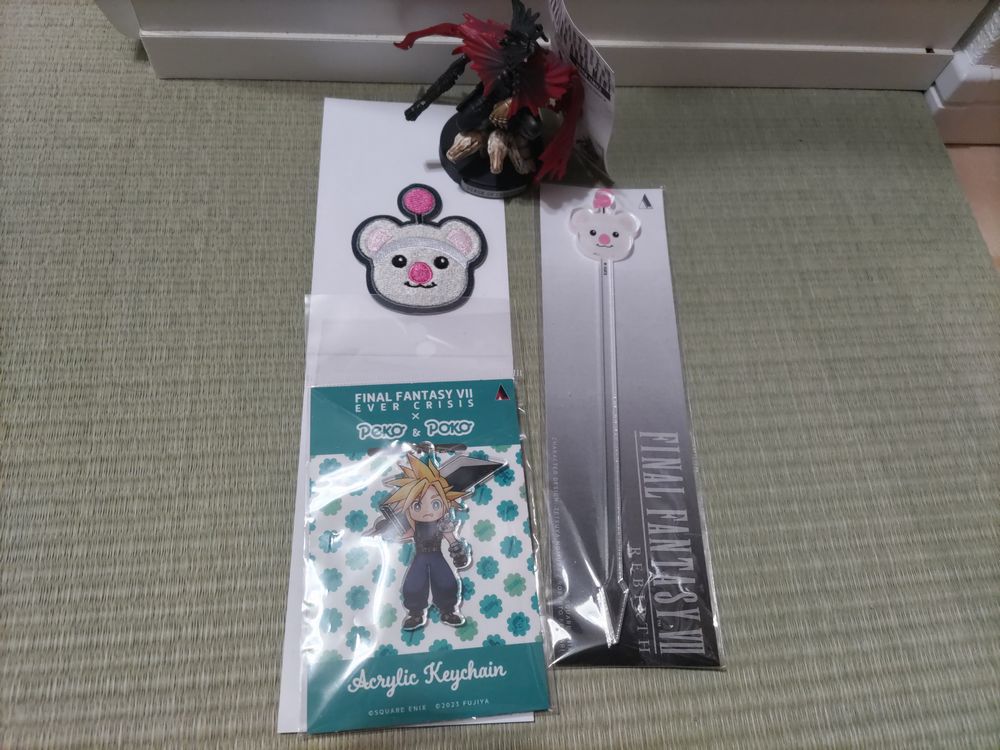FF7グッズいろいろ（リバースくじ景品など）と近況 - ファイナル