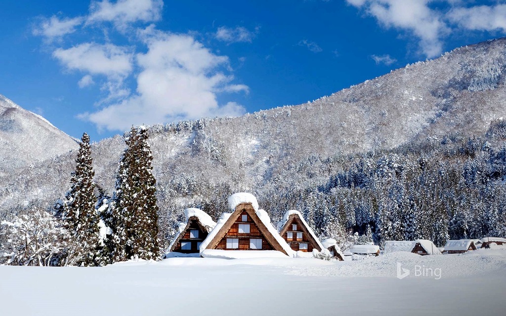 雪の白川郷