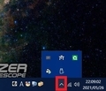 ハードウェアを安全に取り外してメディアを取り出すというアイコンを
