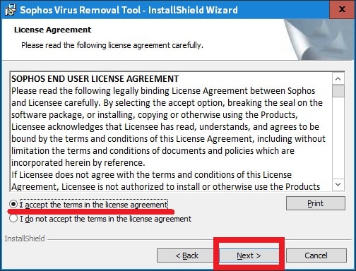 【Sophos Virus Removal Tool】 日本語化ファイル公開！