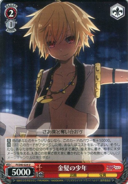 門電源プリズマ☆イリヤ デッキ構築 - 書くことを諦めないで！