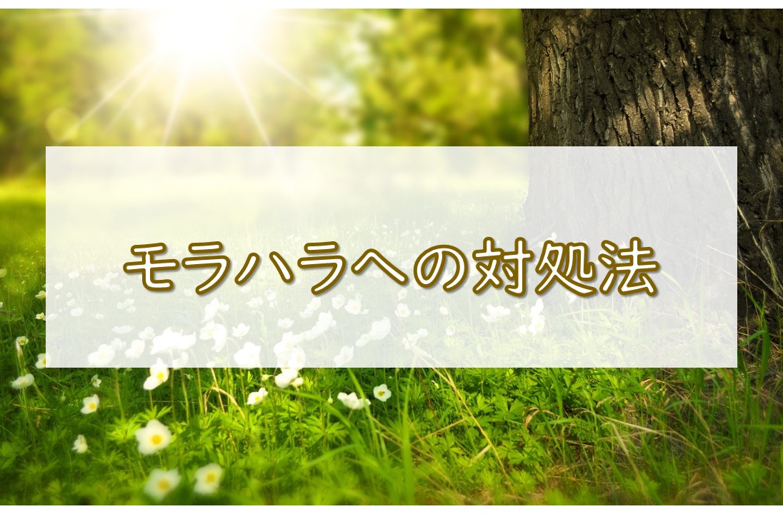 モラハラへの対処法