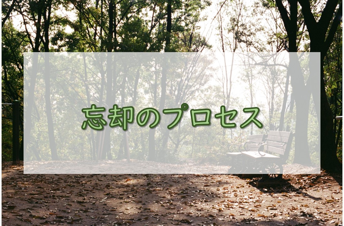 忘却のプロセス