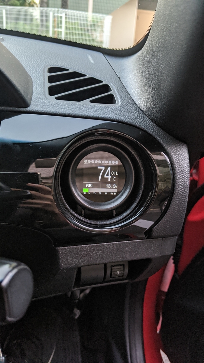 OBD2追加メーター 水温計/油温計をNCロードスター(NCEC)につけてみた