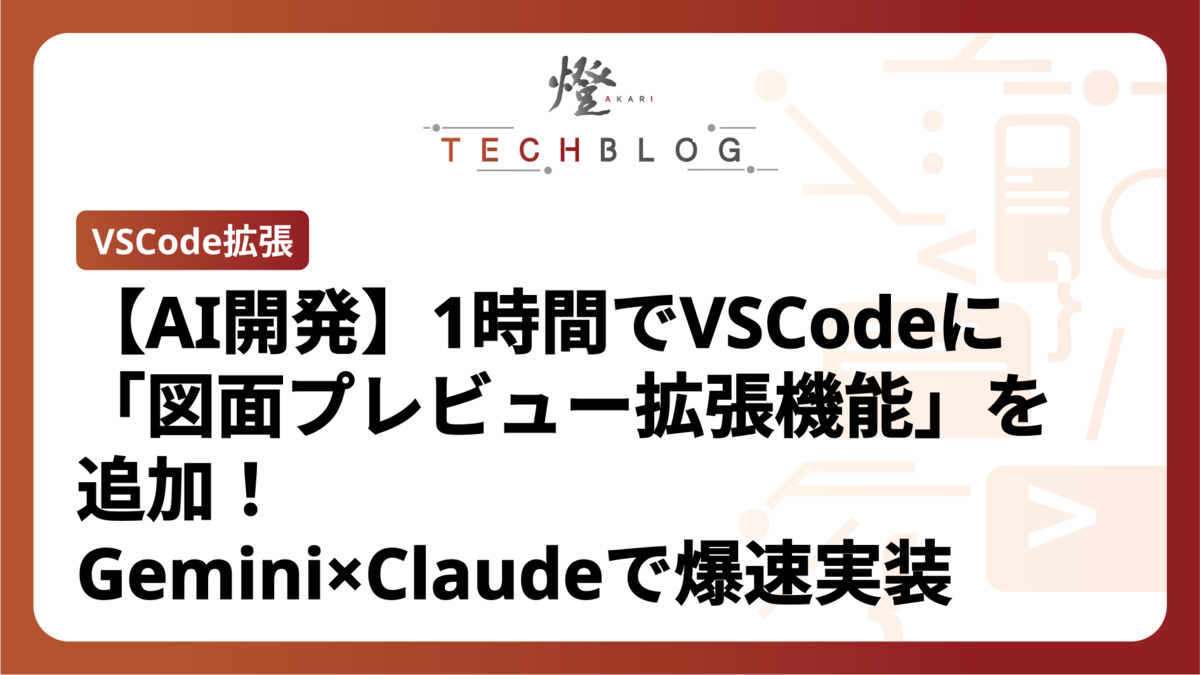 AI開発】1時間でVSCodeに「図面プレビュー拡張機能」を追加！Gemini