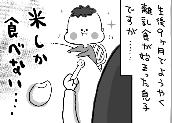 極度の偏食!白米と海苔しか食べない息子にポジティブ母は… by たら実
