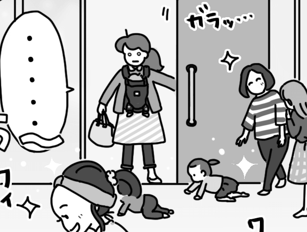 あれ、みんなキラキラしてる…!? 予想外の雰囲気で一歩も動けなかった、児童館デビュー by ナナハル