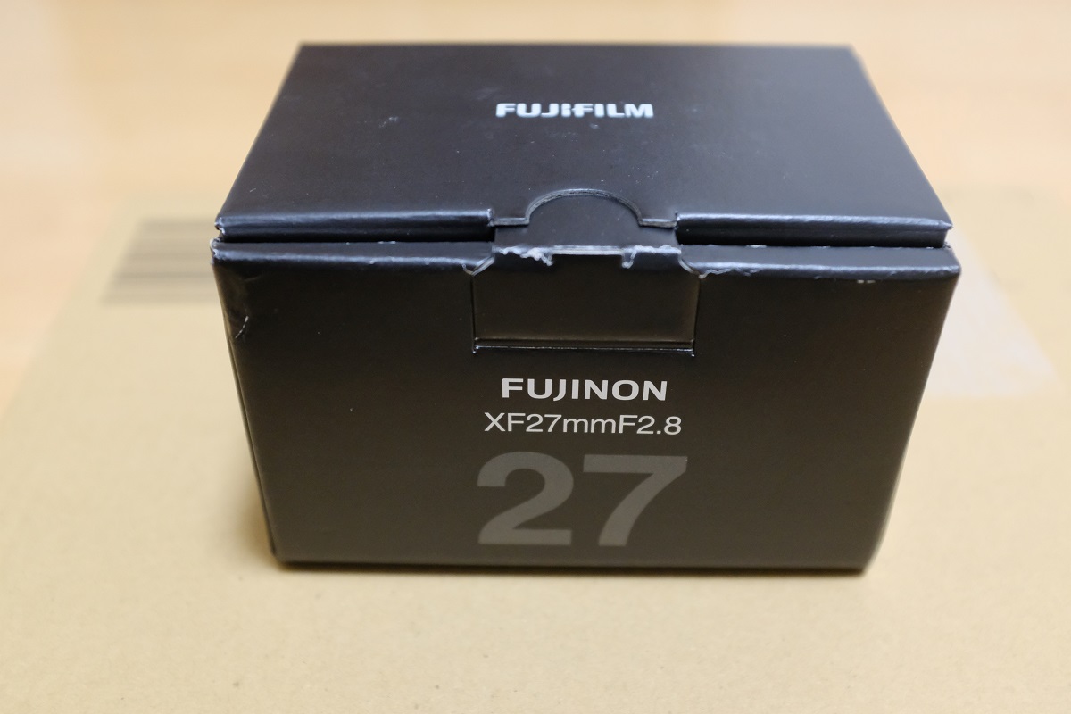 FUJIFILM XF27mm F2.8 R WR 元箱、付属品付き 富士フイルム フジノン