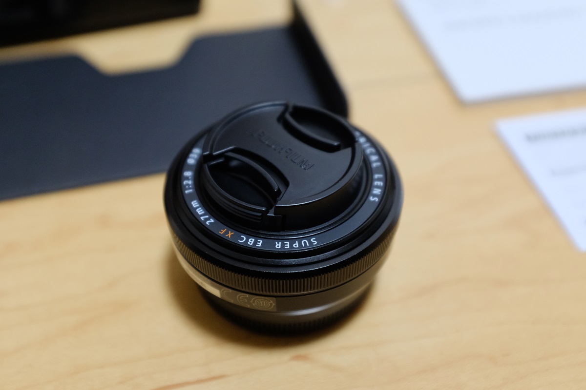 Amazonで激安だったXF27mmF2.8（並行輸入品）を買って試してみた