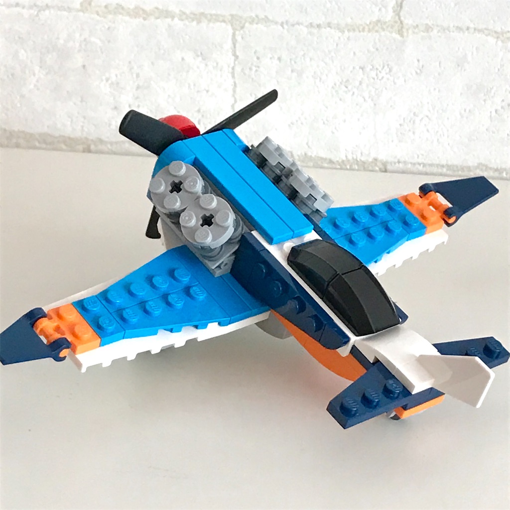 レゴ LEGO クリエイター プロペラ飛行機 31099 開封レビュー - 4747