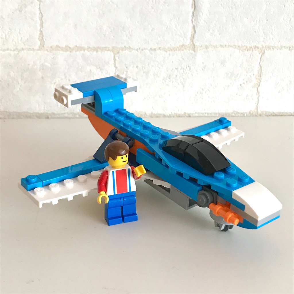 レゴ LEGO クリエイター プロペラ飛行機 31099 開封レビュー - 4747