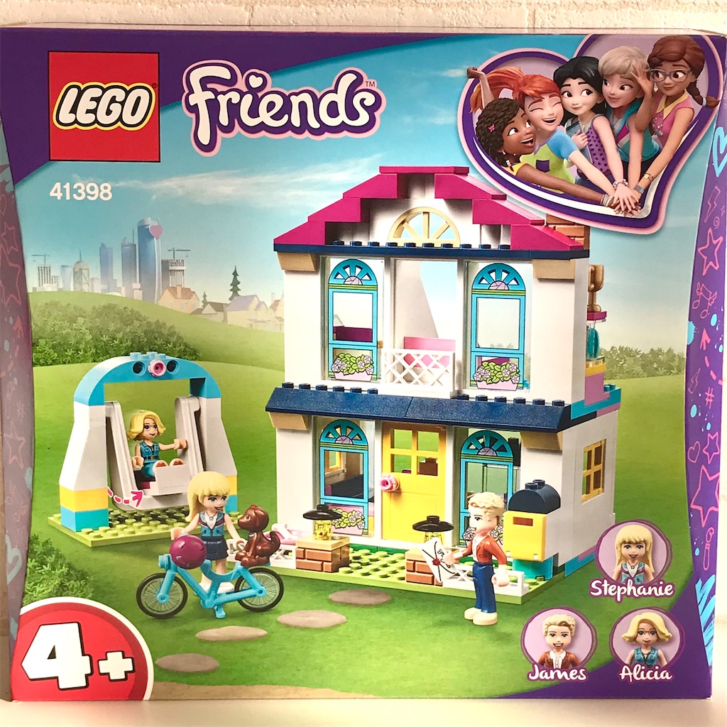 LEGOレビュー 】カワイイ窓がプリントパーツだと?!「 レゴフレンズ