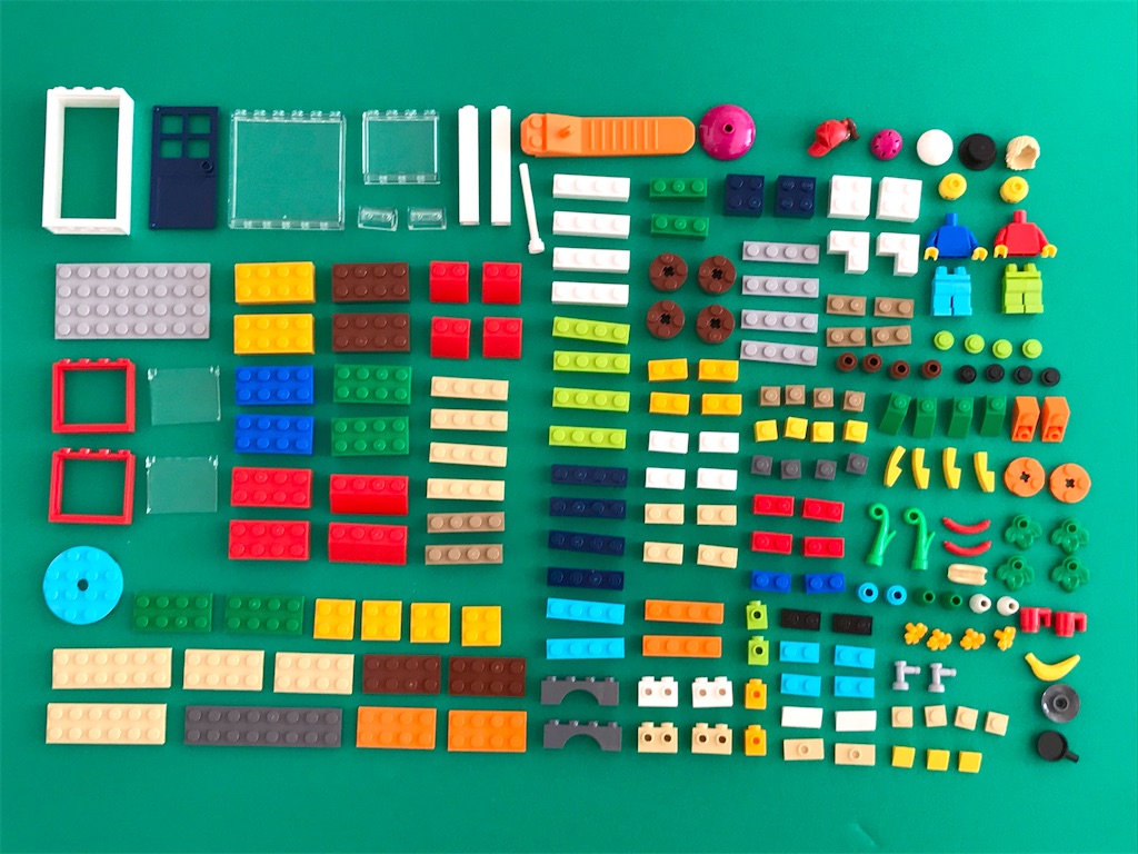 LEGOレビュー】IKEAレゴ BYGGLEK 40357 - 4747レゴ & 4747学習部屋