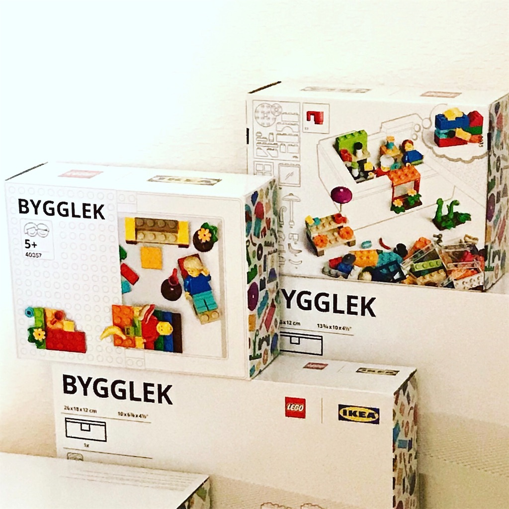 LEGOレビュー】IKEAレゴ BYGGLEK 40357 - 4747レゴ & 4747学習部屋