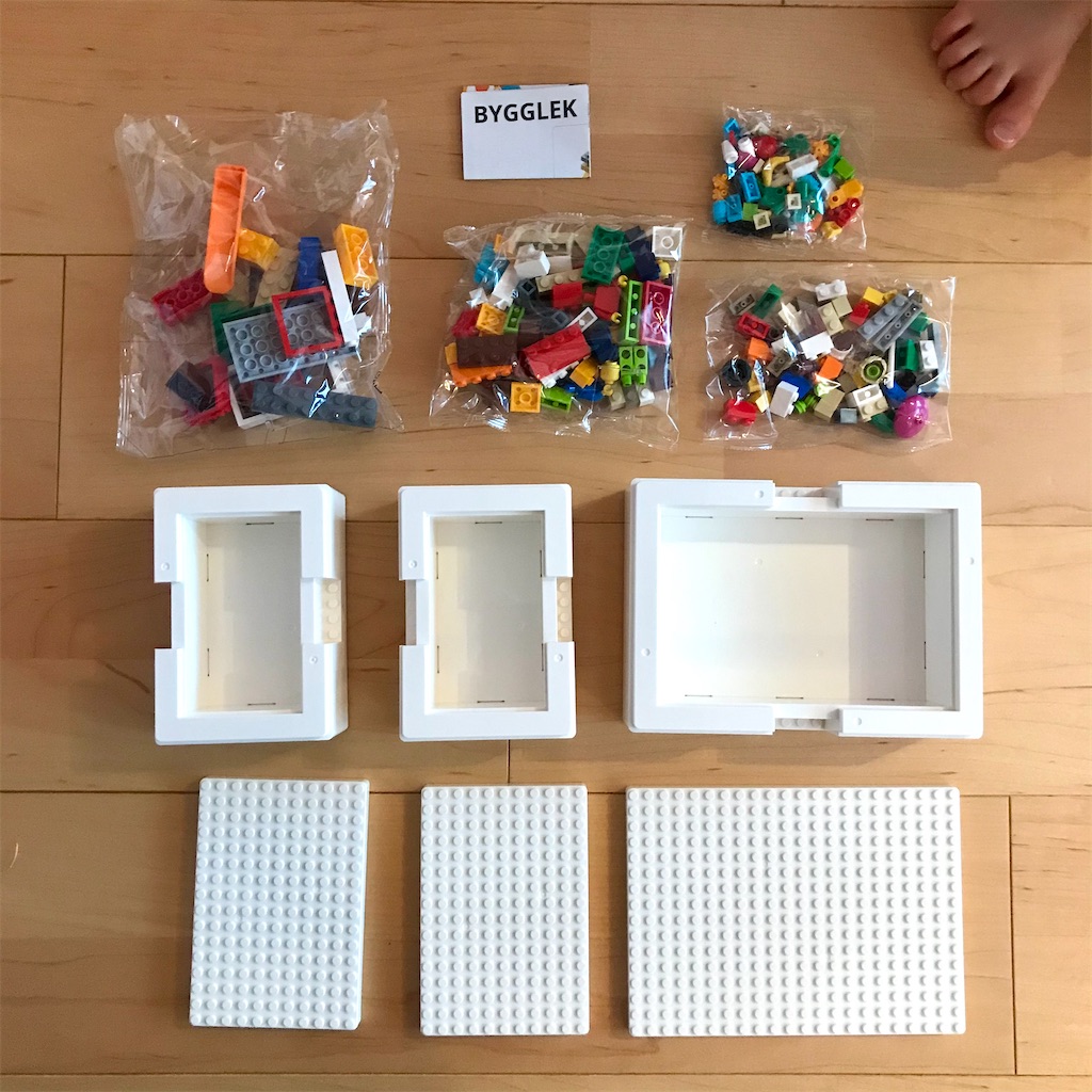 LEGOレビュー】IKEAレゴ BYGGLEK 40357 - 4747レゴ & 4747学習部屋