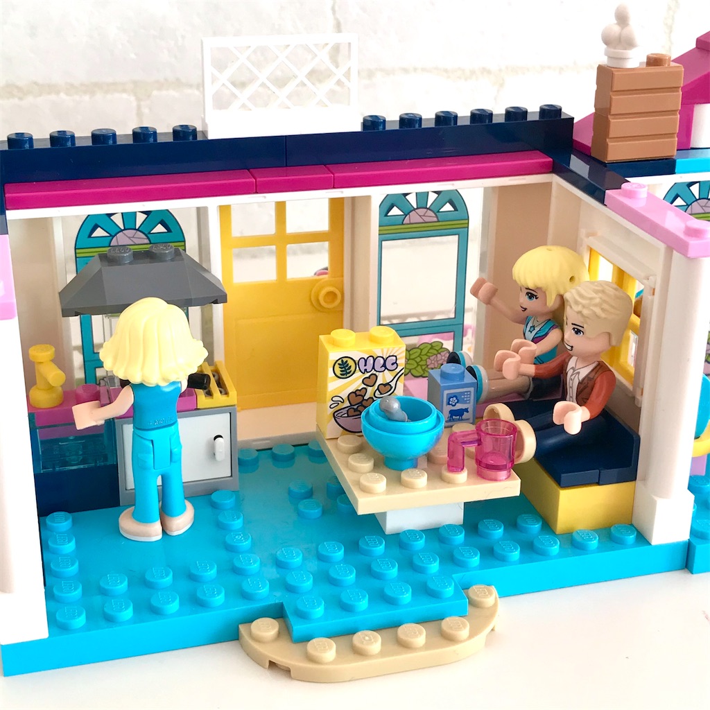 LEGOレビュー 】カワイイ窓がプリントパーツだと？！「 レゴフレンズ 