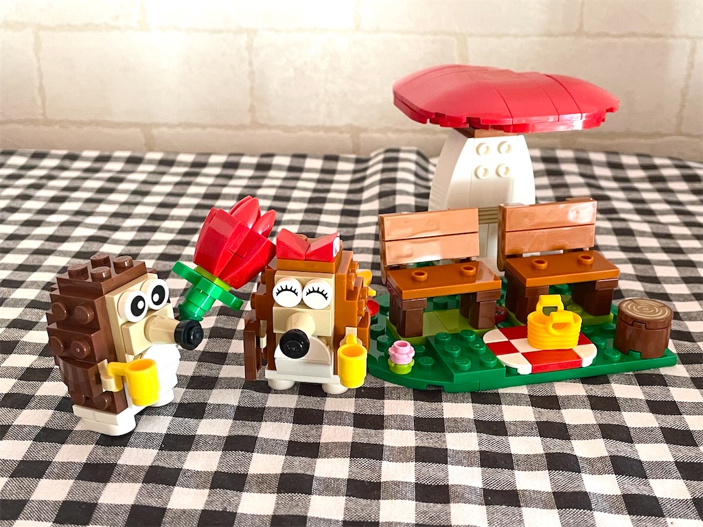 積みレゴ消化！①】レゴ ハリネズミたちのピクニック 40711 開封