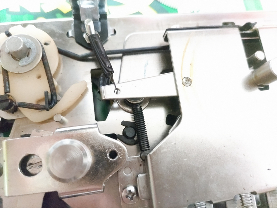 レトロな編み機(ブラザー オートL KH-587)で試し編み＆修理