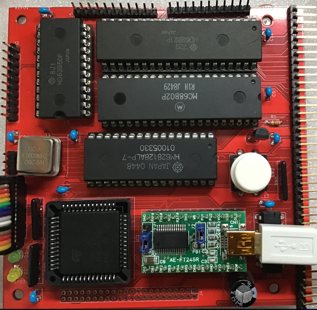 基板組立（その4）MC6802でSBC - aki_iic's blog