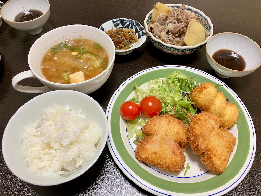 ハムカツ　フォッコ ミョウガタハムカツ ⁽⁽٩(๑˃ᗨ˂)۶⁾⁾最ᵃⁿᵈ高 - お茶にしよっ‼︎