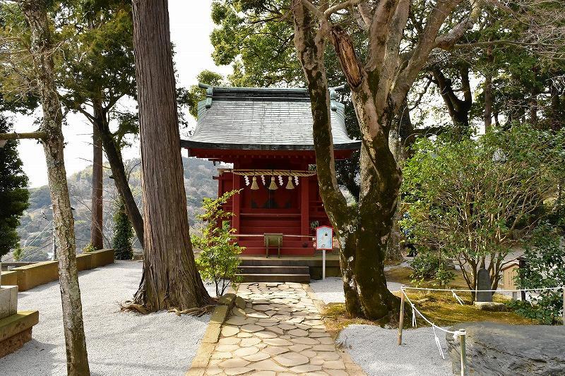 伊豆山神社の雷電社 伊豆山神社の雷電社