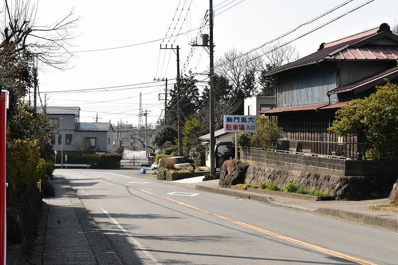 駒門風穴の駐車場 駒門風穴の駐車場