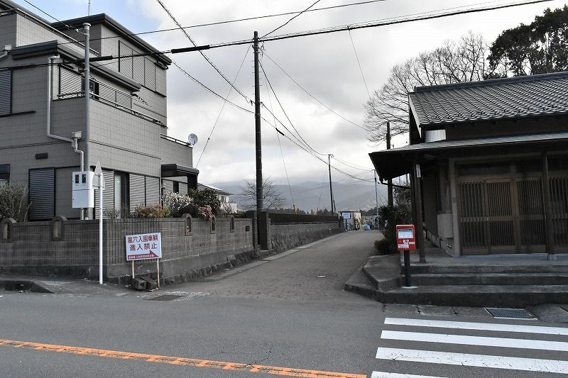 駒門風穴の入り口 駒門風穴の入り口