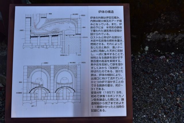 韮山反射炉の構造 韮山反射炉の構造